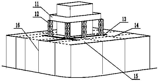Construction method for reversed stepped special-shaped steel structure