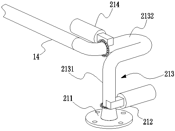 Method for adding helicopter fire fighting device and helicopter fire fighting device