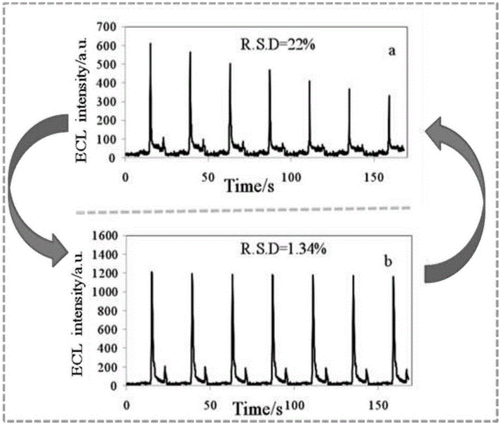 Eosin Y based electrochemiluminescence sensor