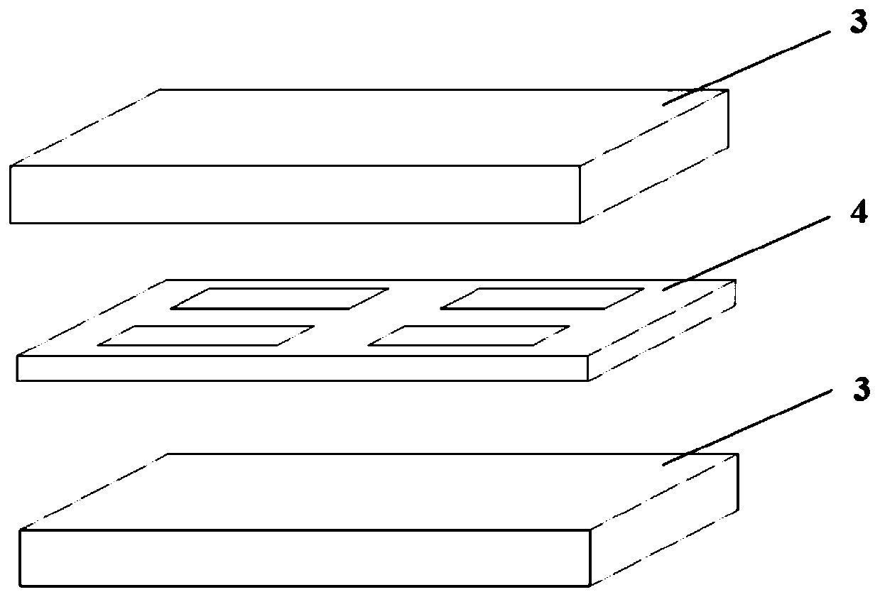 A flexible constrained layer for laser shock strengthening on-line repair and its manufacturing method