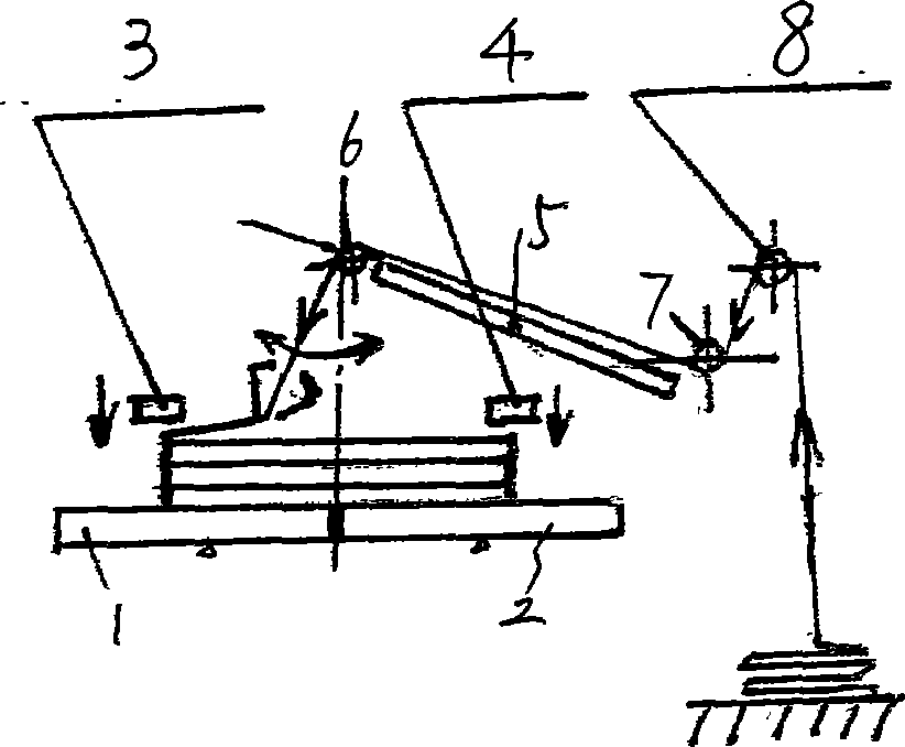 Full-automatic rectification system for cloth plaiting and laying