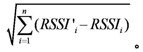 Mobile label positioning and tracking method in WIFI network based on Lankmark