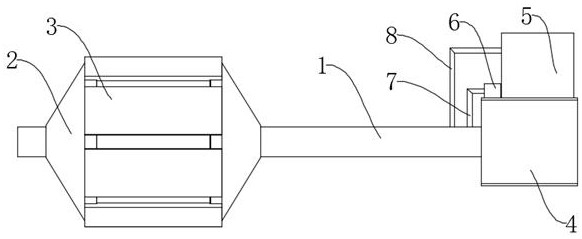 Armature core polishing device for electric tool