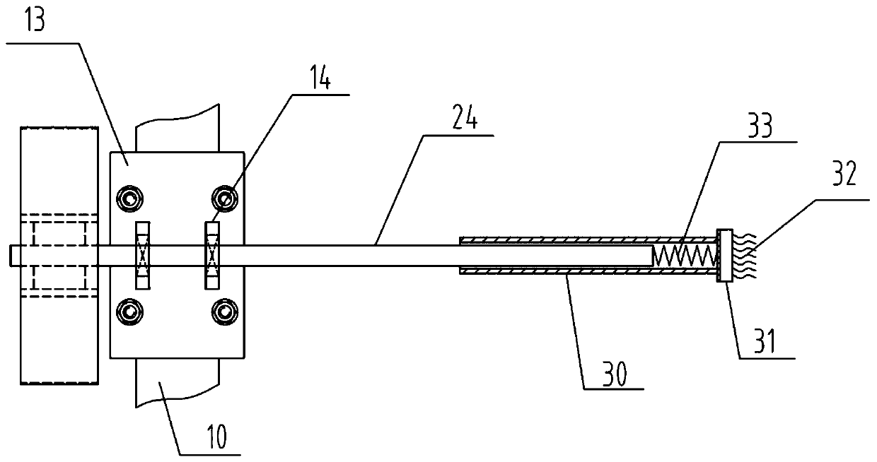 Descaling device using water kinetic energy