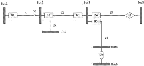 Full-voltage grade reliability evaluation method considering action of separation device