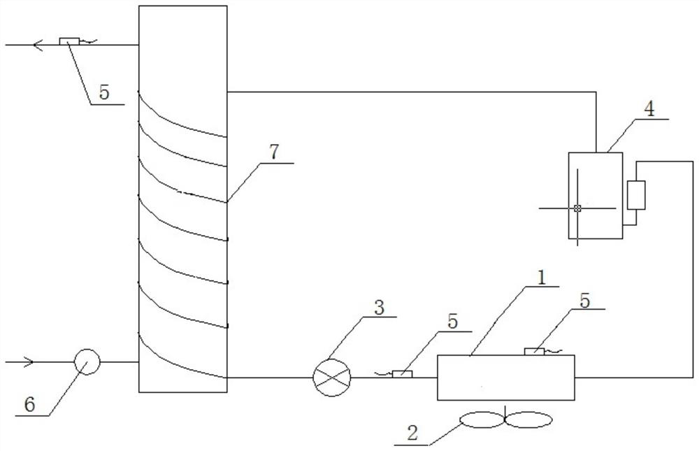 Air energy water heater control method and air energy water heater