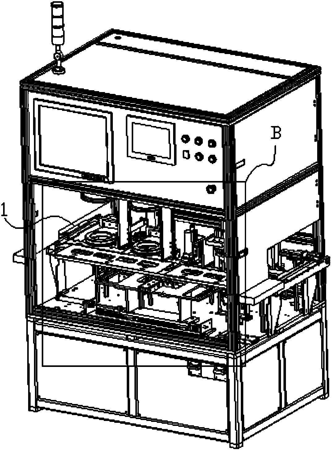 Measurement machine of external dimension of bearing