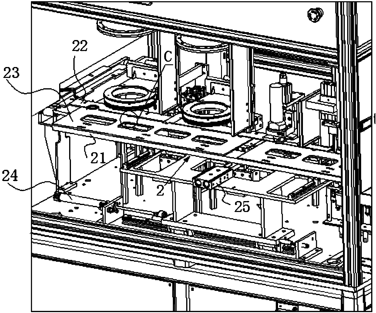 Measurement machine of external dimension of bearing