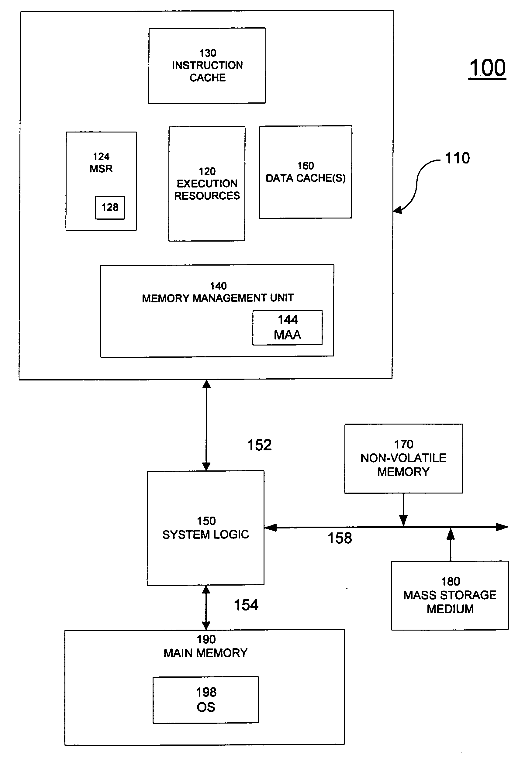 Flexible mechanism for enforcing coherency among caching structures