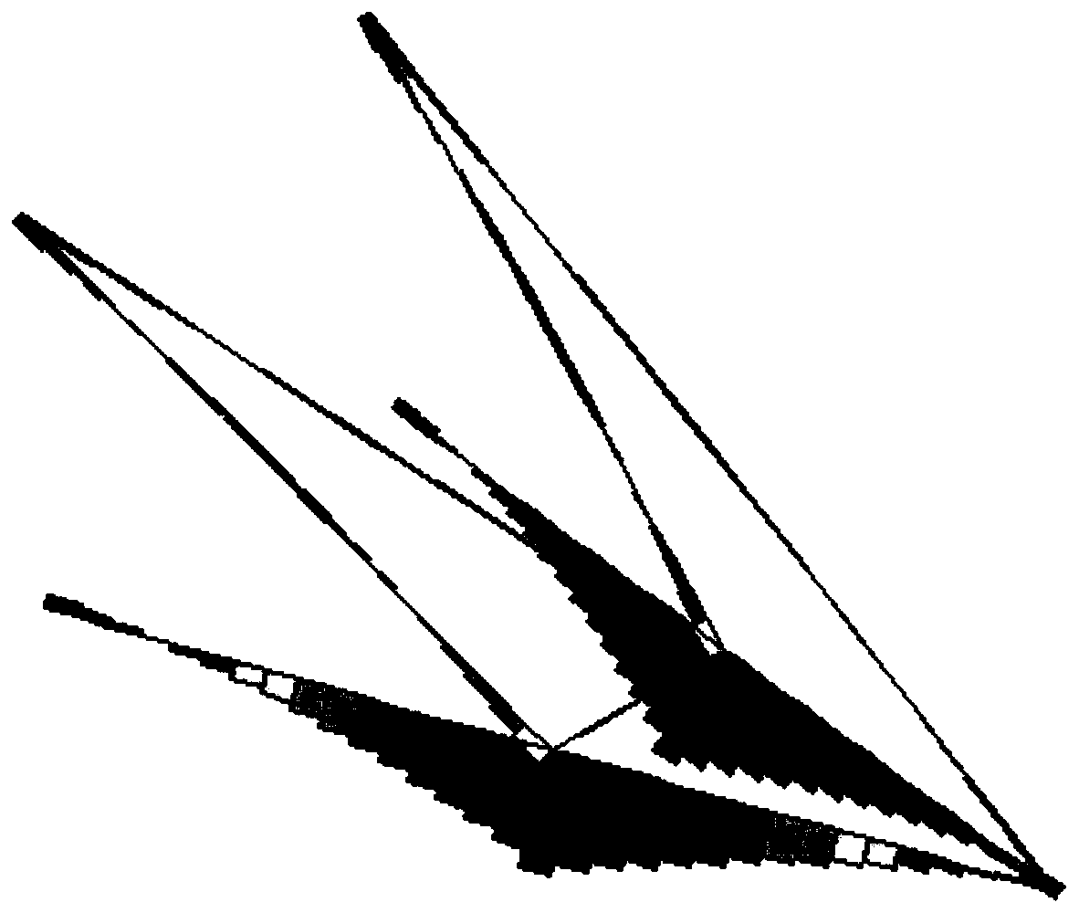 Method and system for evaluating fatigue life of high-voltage composite cross arm