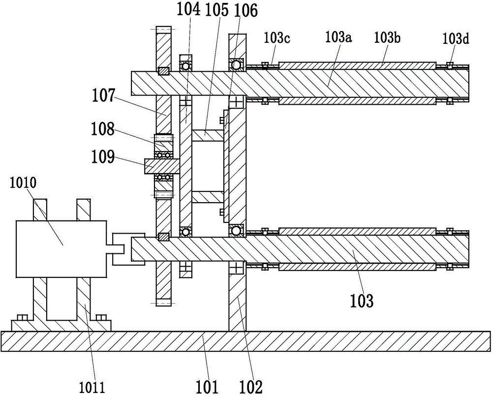 Dialyzing paper winding equipment