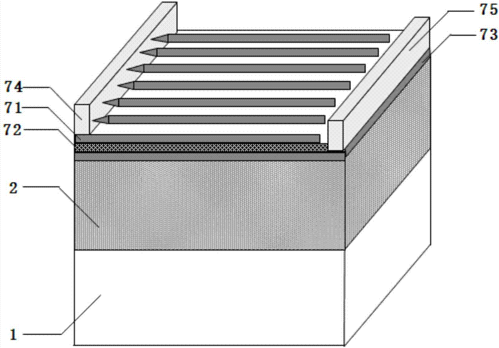 M-Z electrooptical modulator provided with tunable gratings and based on graphene-molybdenum disulfide heterojunctions