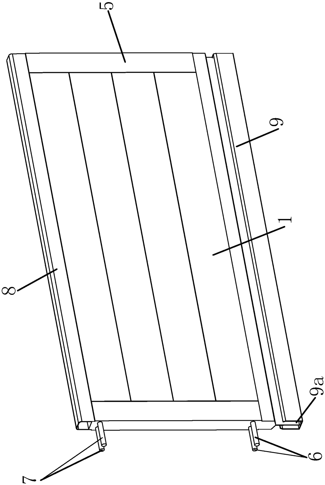 Plate ice machine with dual-plate evaporator and running method of plate ice machine