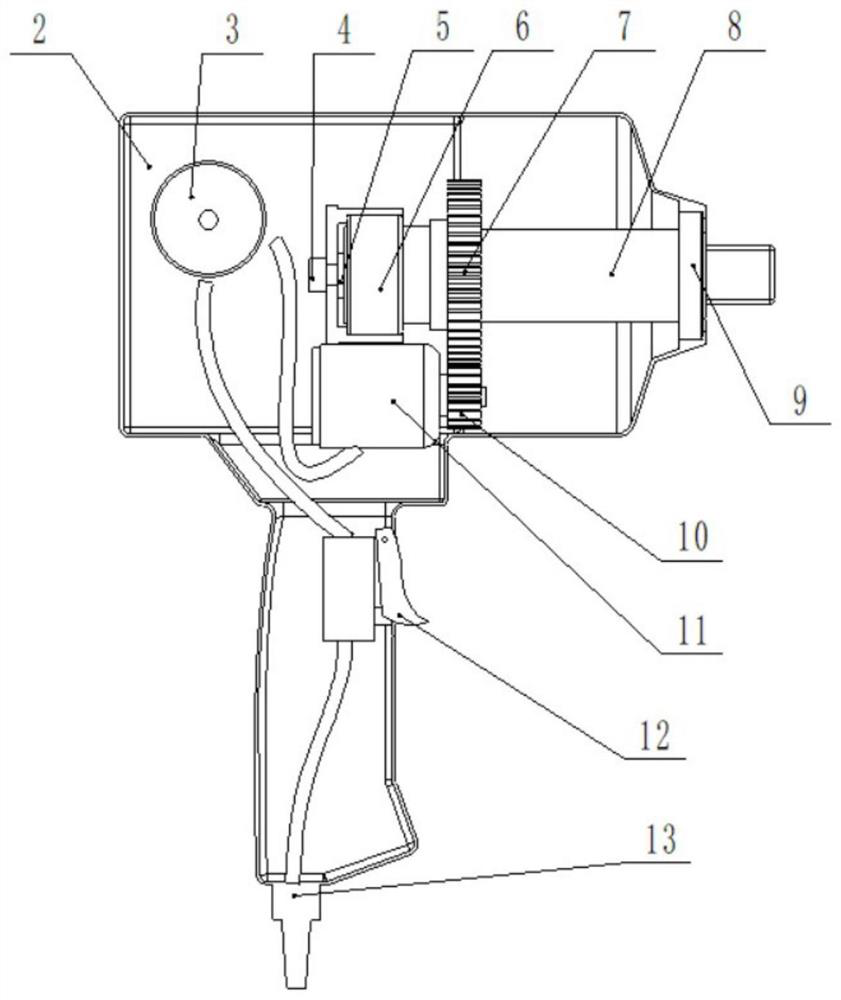 Bolt-nut assembly fastening tool