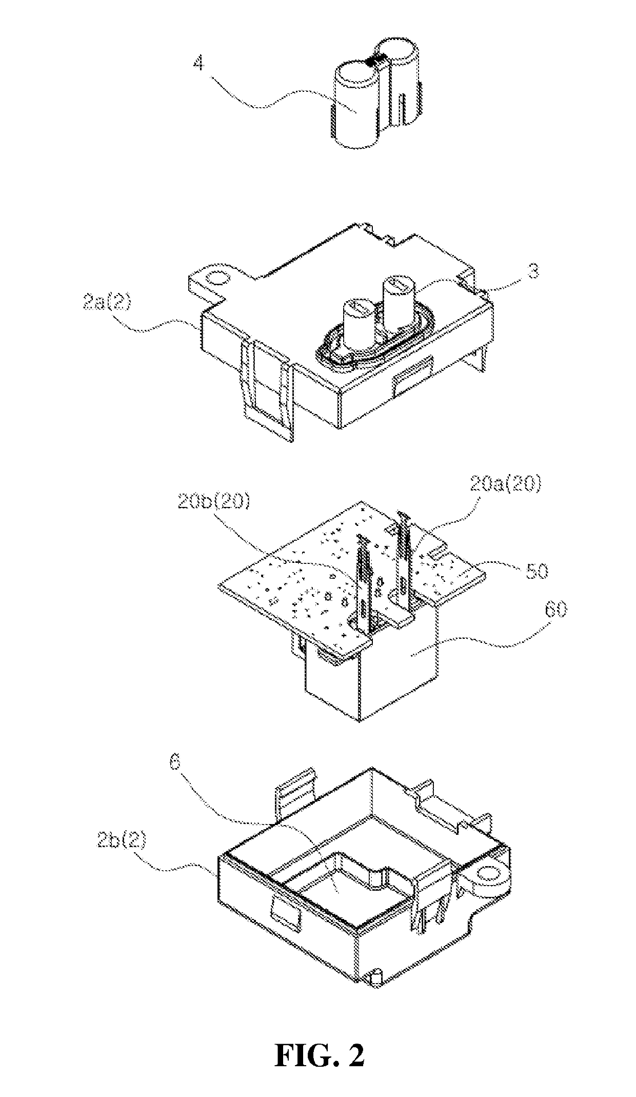 Cluster ionizer for vehicle utilizing needle electrodes