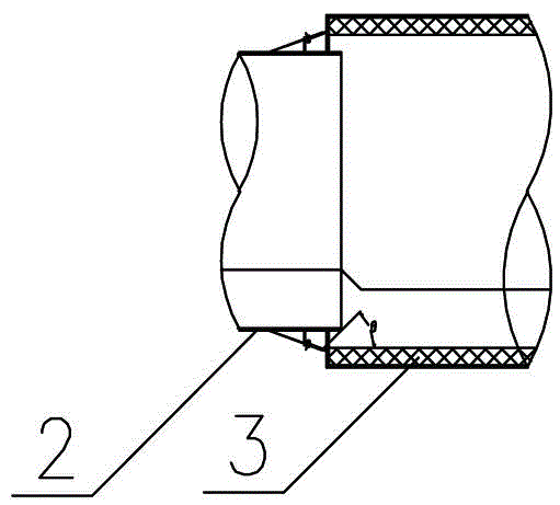 Environment-friendly tandem type drying and calcining kiln