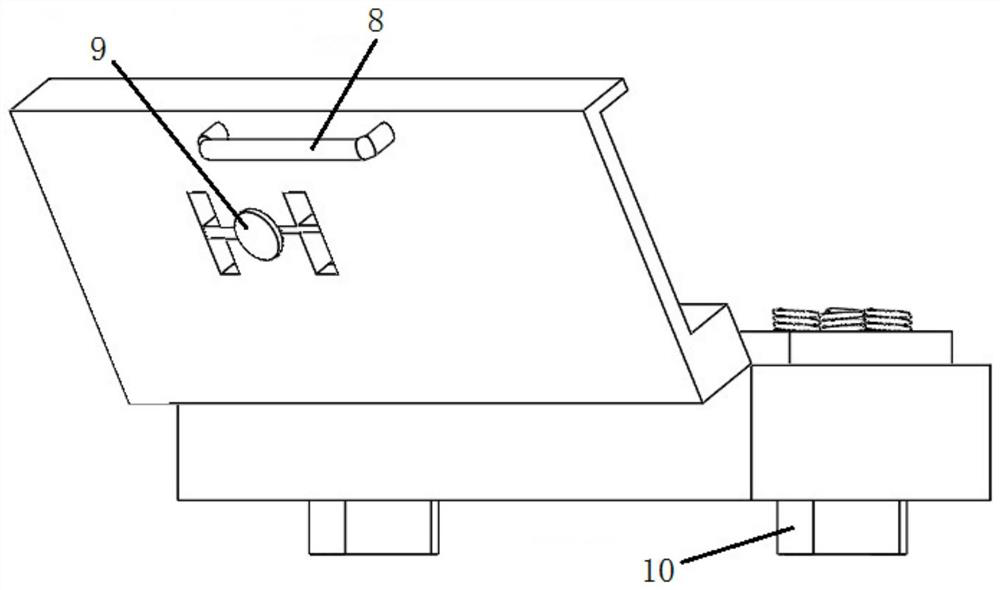 Relay protection tripping circuit terminating device for nuclear power station