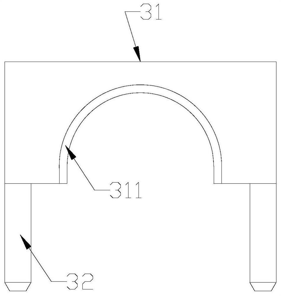 A kind of cervical traction bed