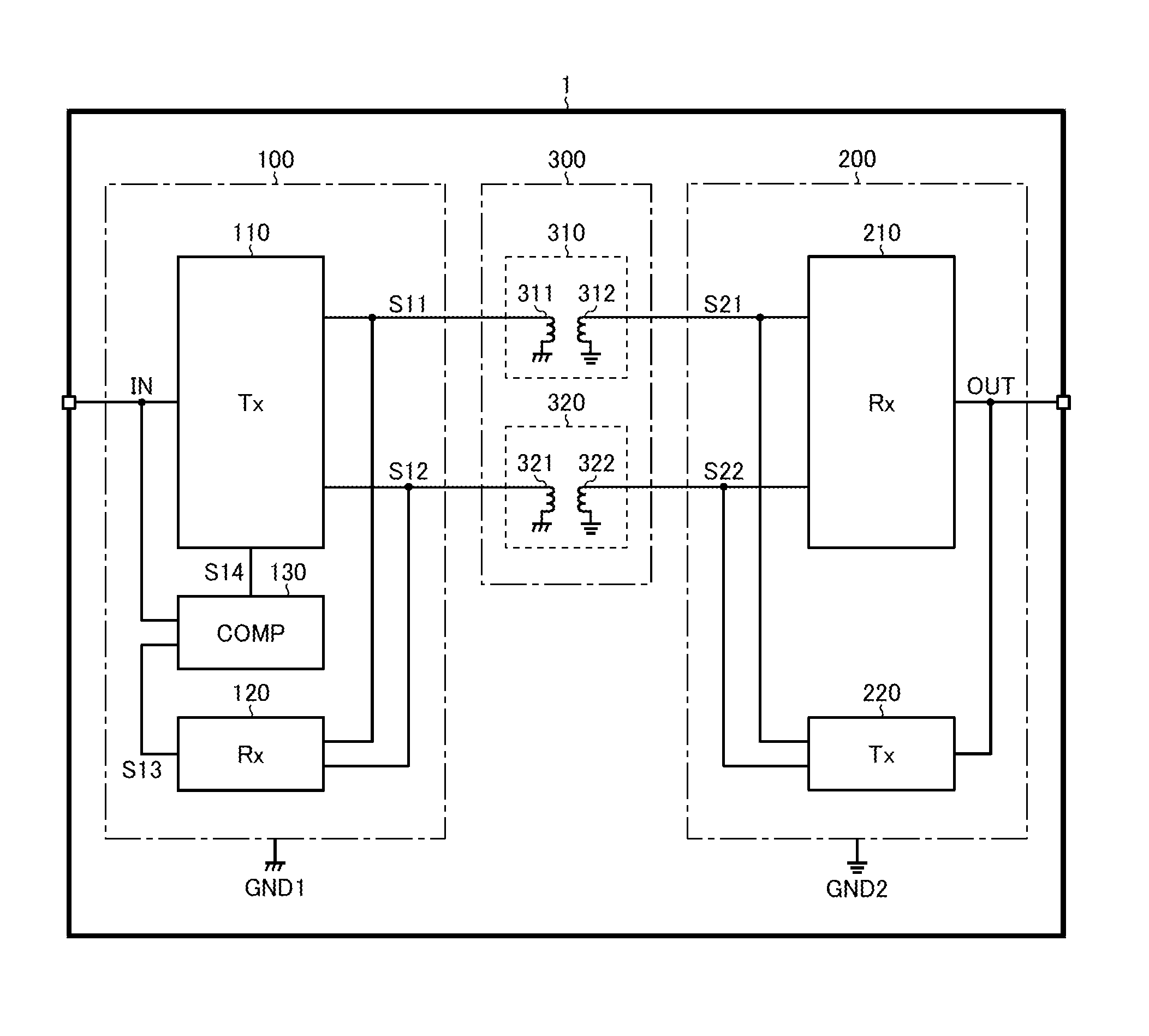 Signal transfer device