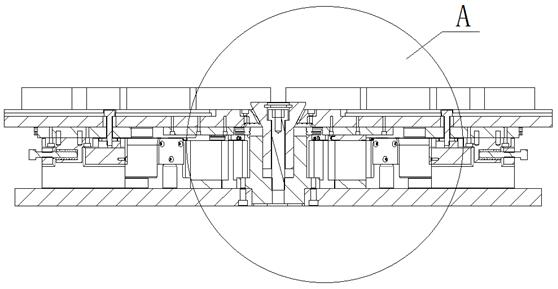 Anti-vibration core expanding tool with locking function