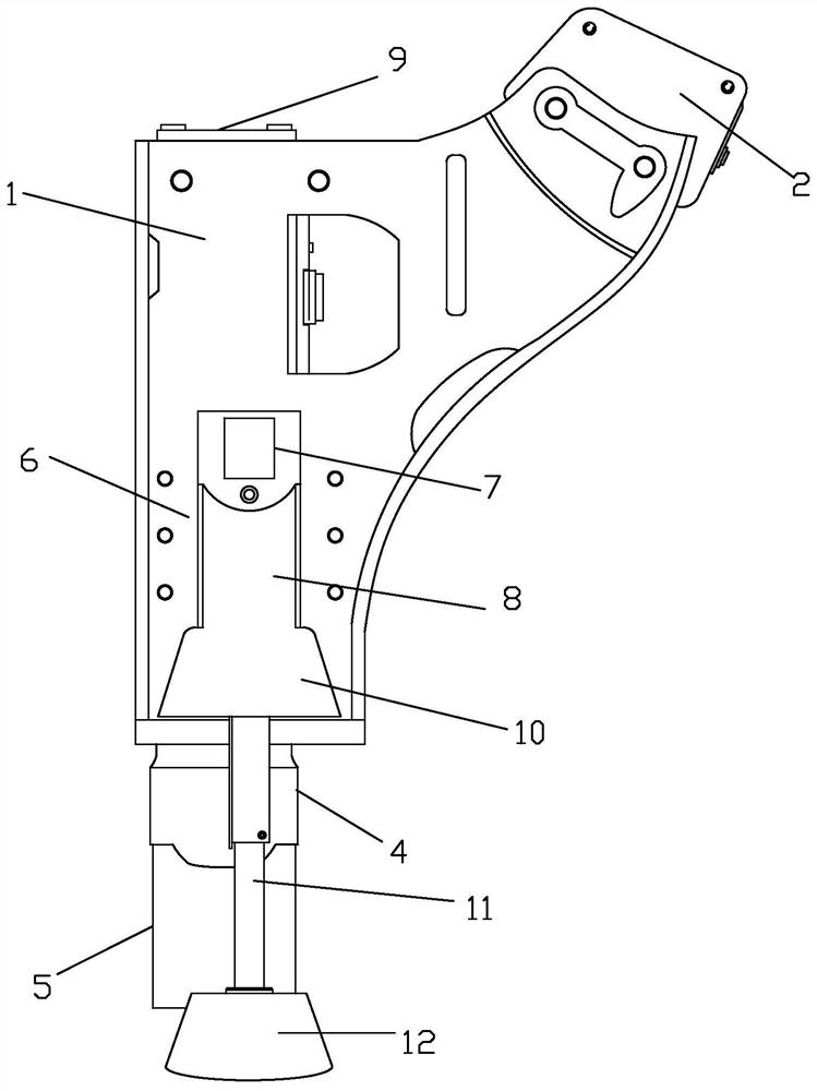 A multifunctional breaker that is easy to assemble and disassemble