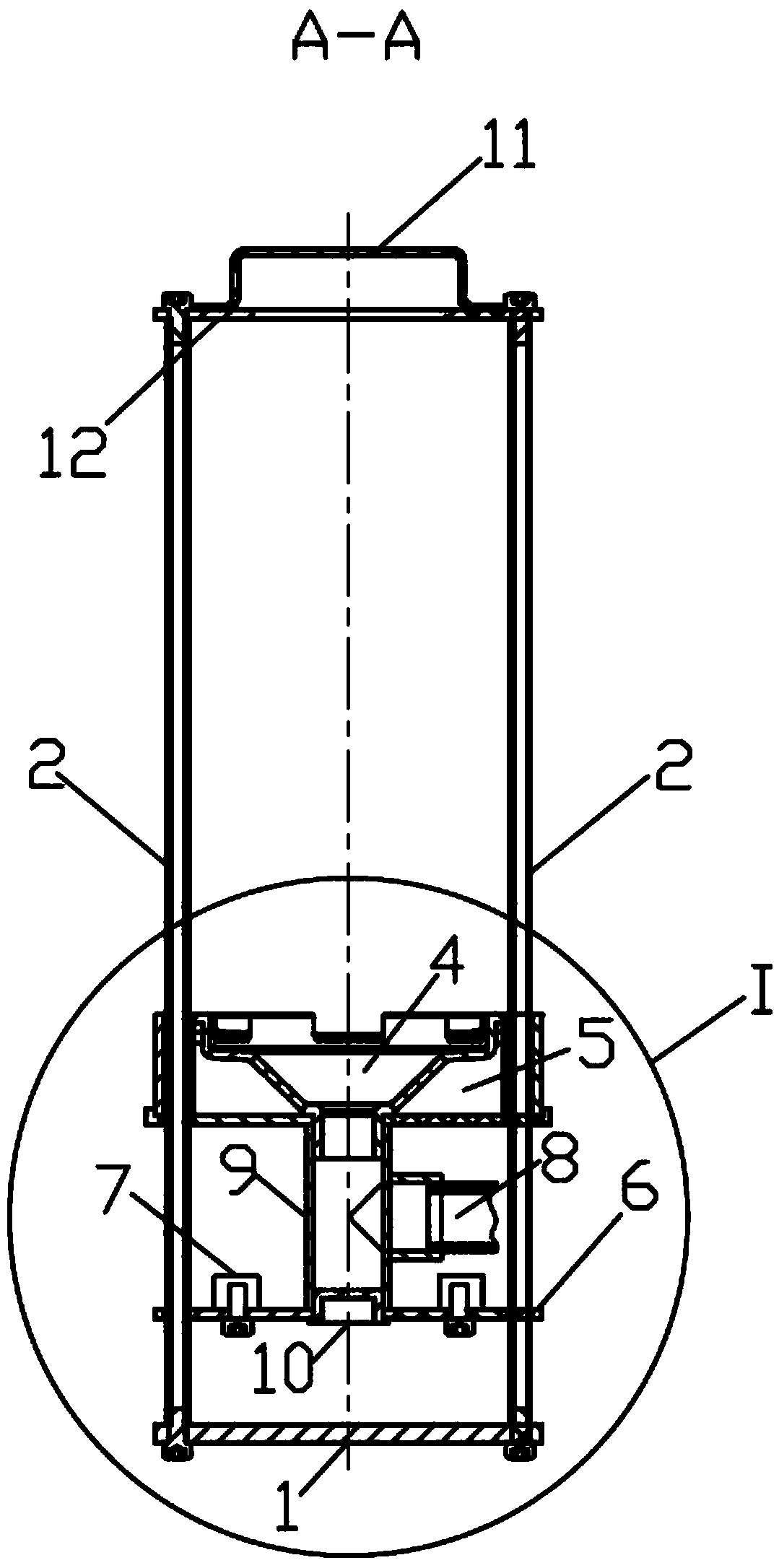 Cutting fluid waste oil clearing device