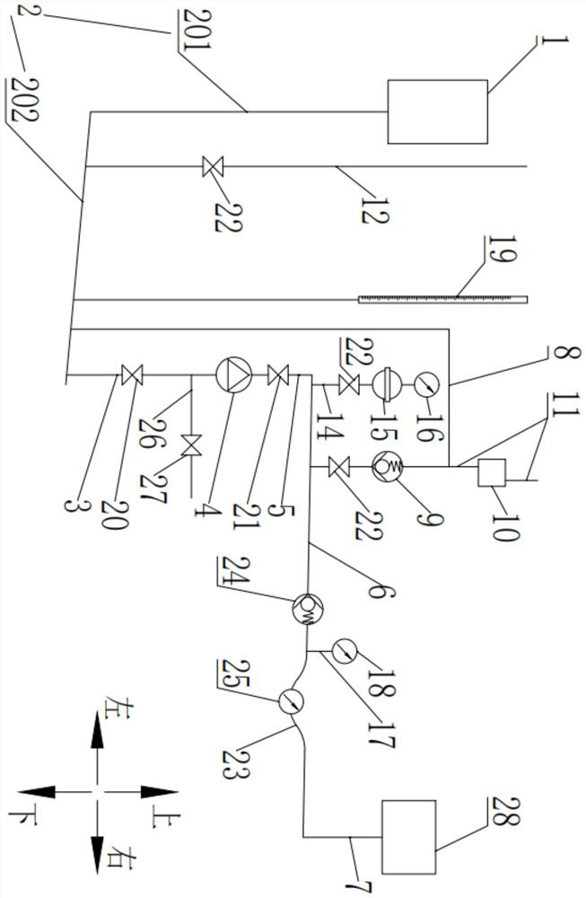 Liquid medicine treatment equipment capable of eliminating gas interference