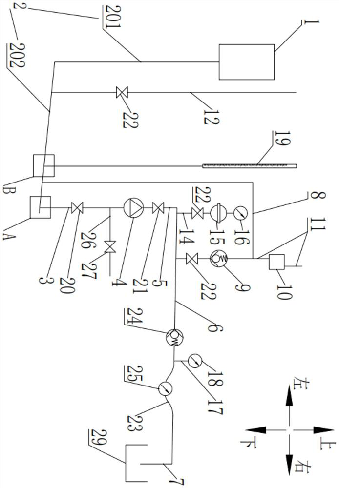 Liquid medicine treatment equipment capable of eliminating gas interference