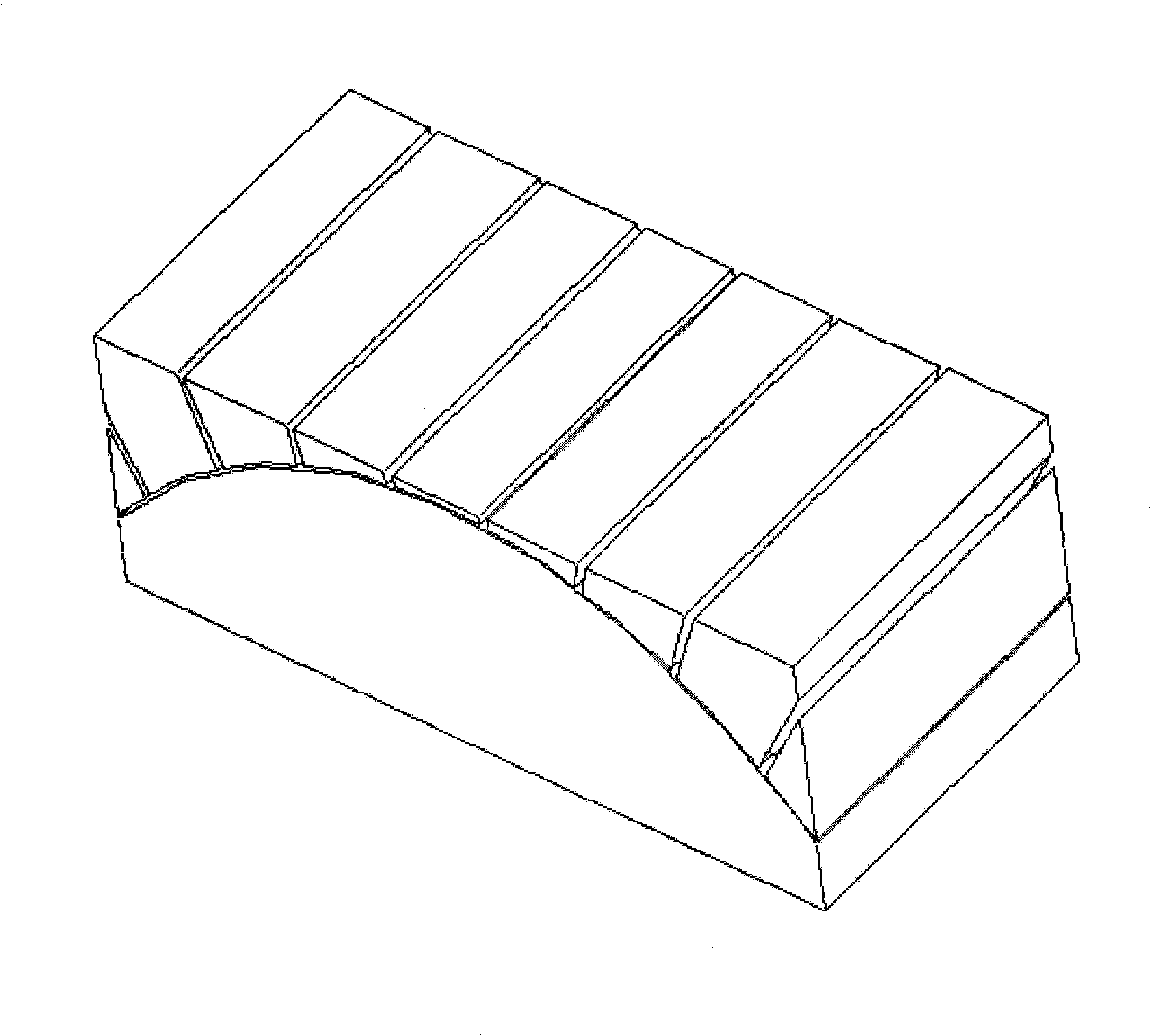 Milling method for honeycomb parts