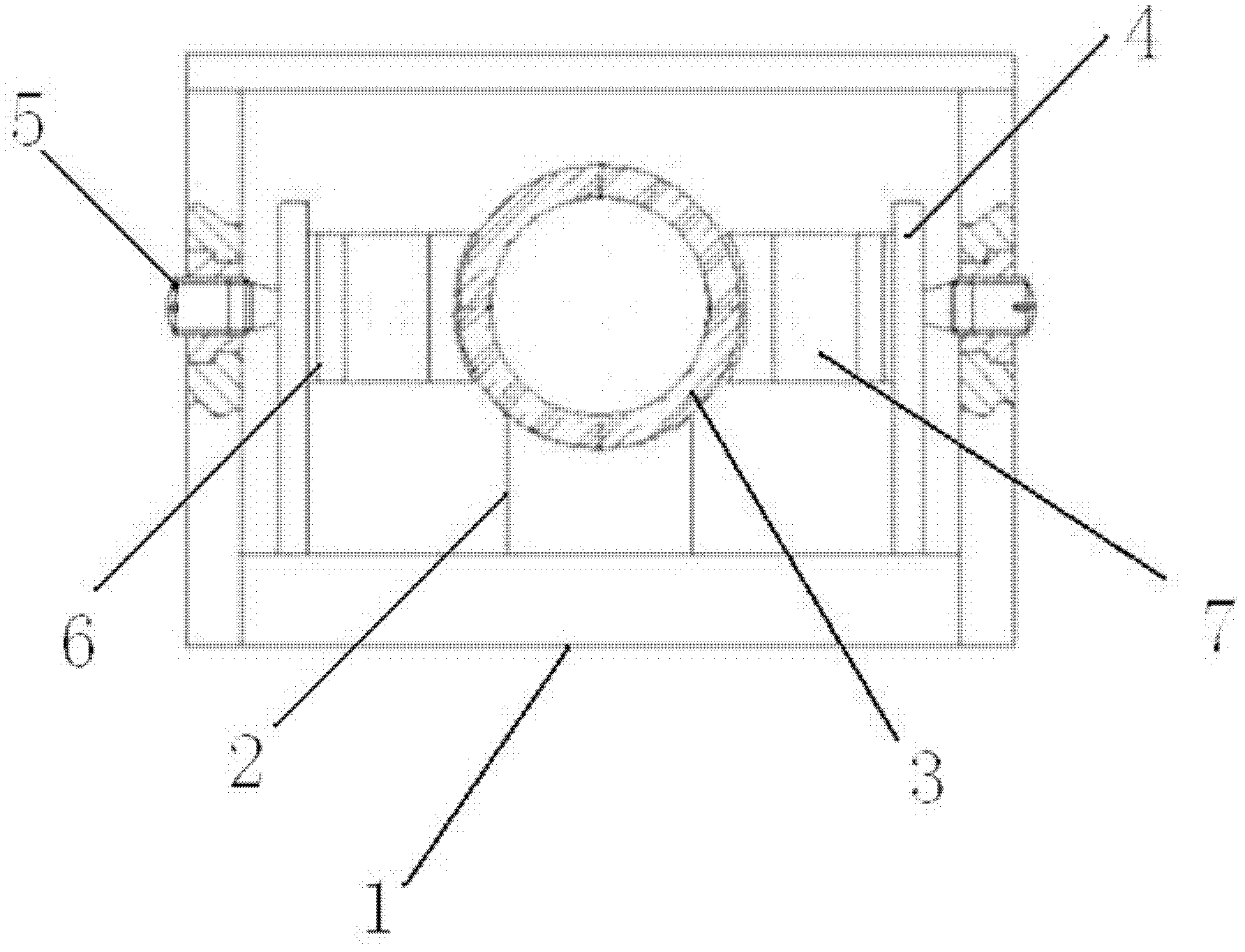 Nanomotors based on the locomotion of inchworms