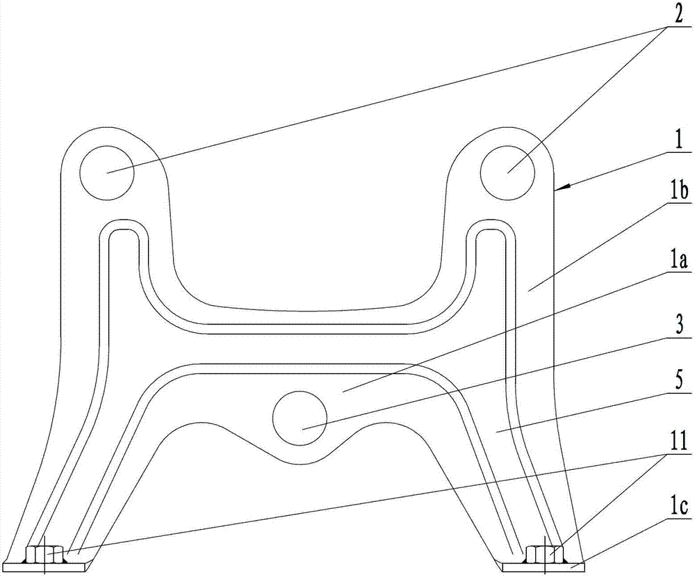 Meter support assembly for motorcycle