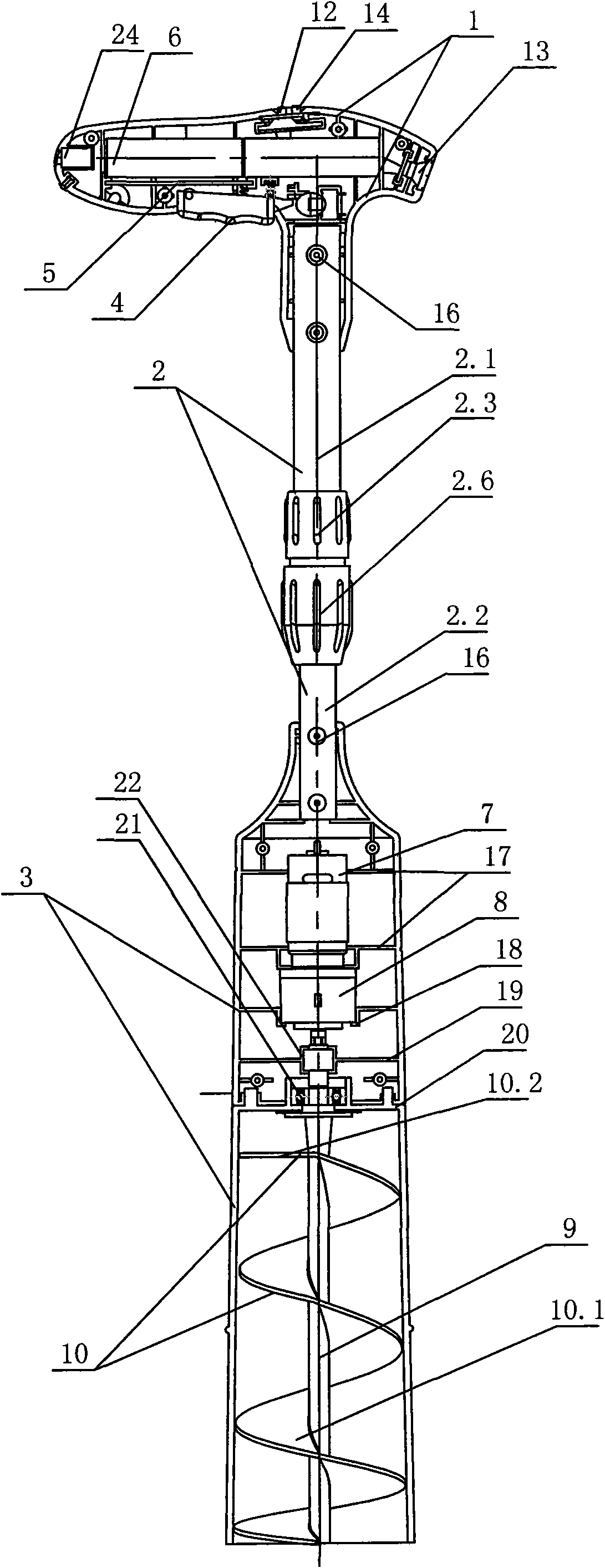 Device for picking pet dejecta