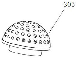 Gas inlet device of chloromethane reaction tower