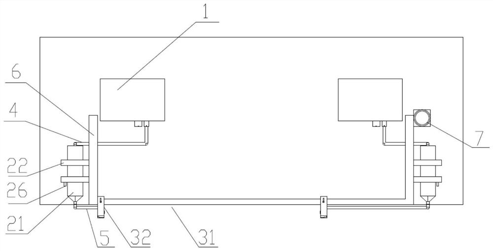 Oil coating system and air conditioner production line