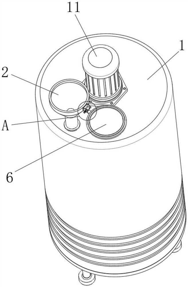 Hydrolysis waste acid recycling device