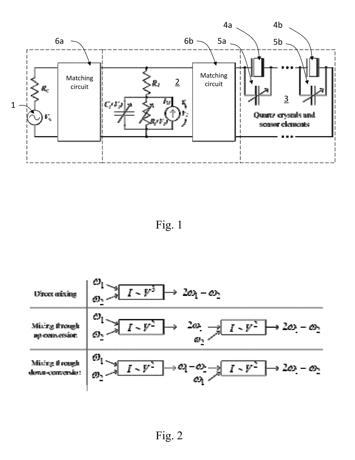 Intermodulation sensor platform based on mechanical resonator