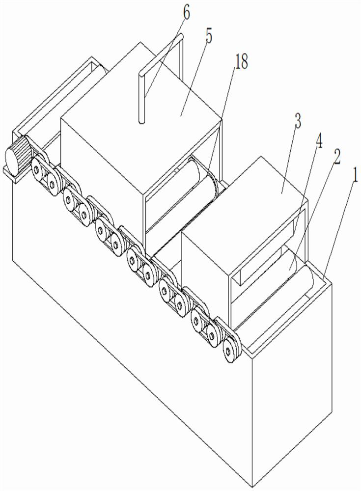 Automatic glue applying control system for rock wool production composite veneering and control method of automatic glue applying control system