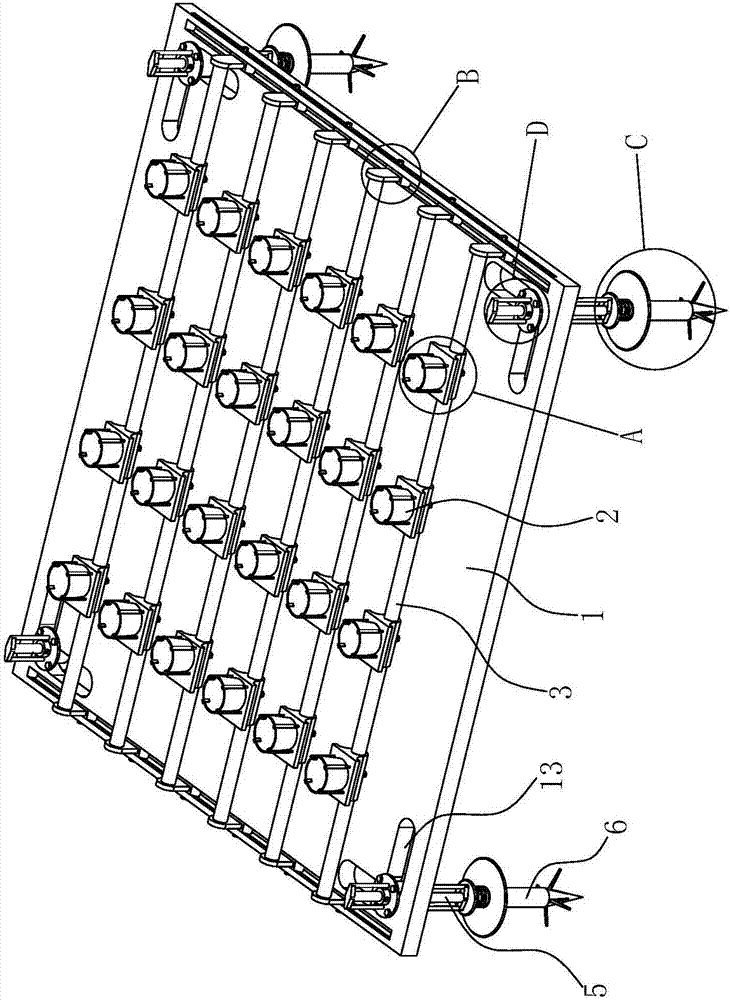 Seabed coral culture device