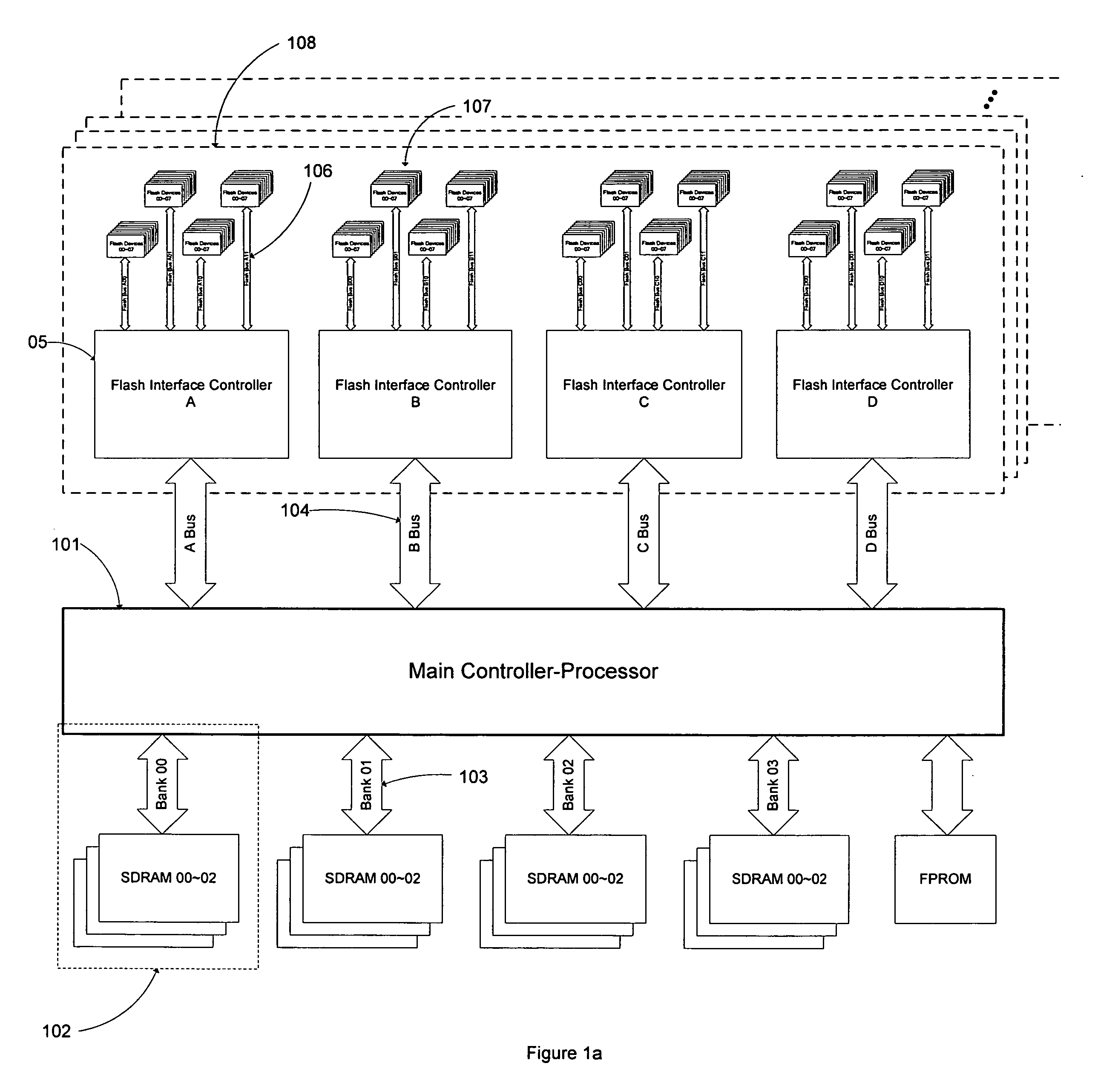 Multiple chip module and package stacking method for storage devices