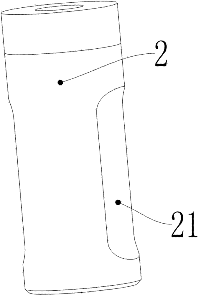 A punching head for flexible material cutting and its control method