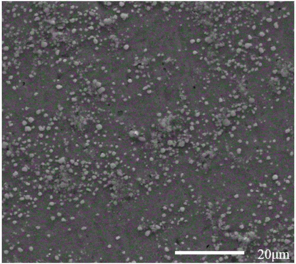 Semi-continuous casting method for in-situ particle reinforced aluminum-based composite