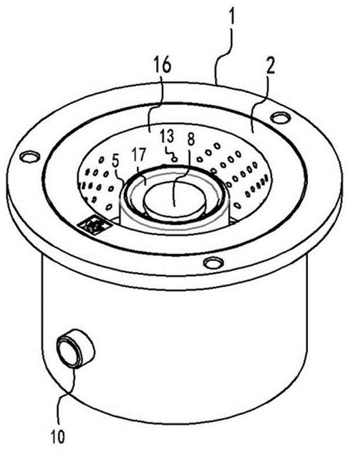 Energy-saving fuel gas combustor