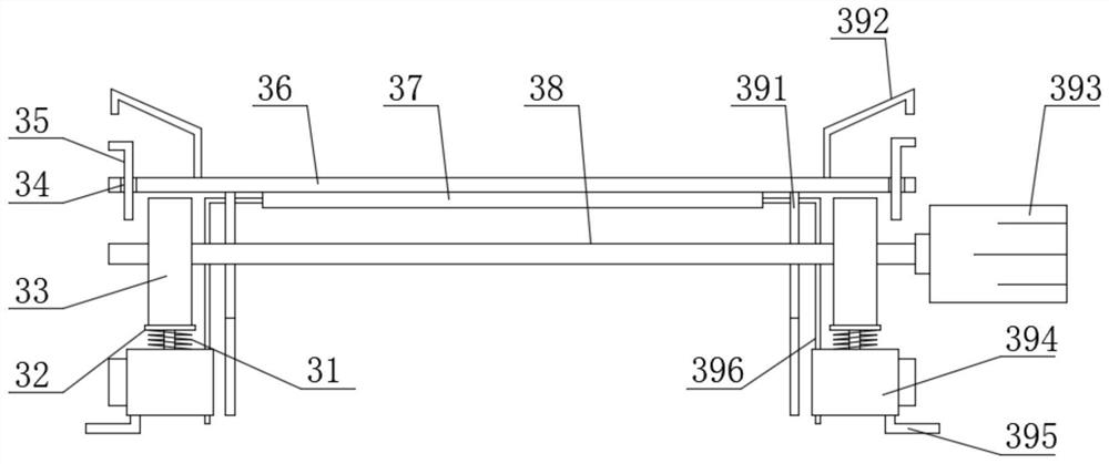 Medicinal material screening device with good dedusting effect for biotechnology research and development