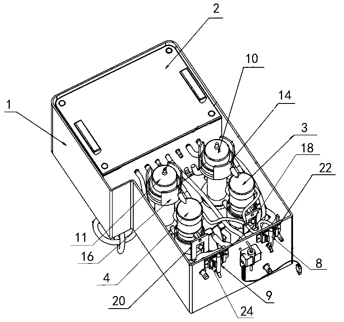 A liver perfusion consumable assembly