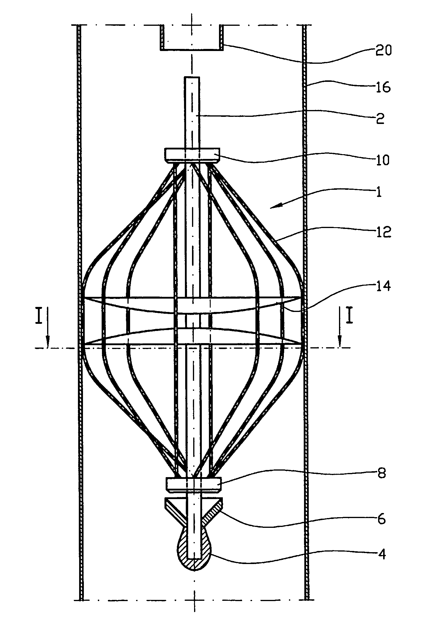 Liquid separation device