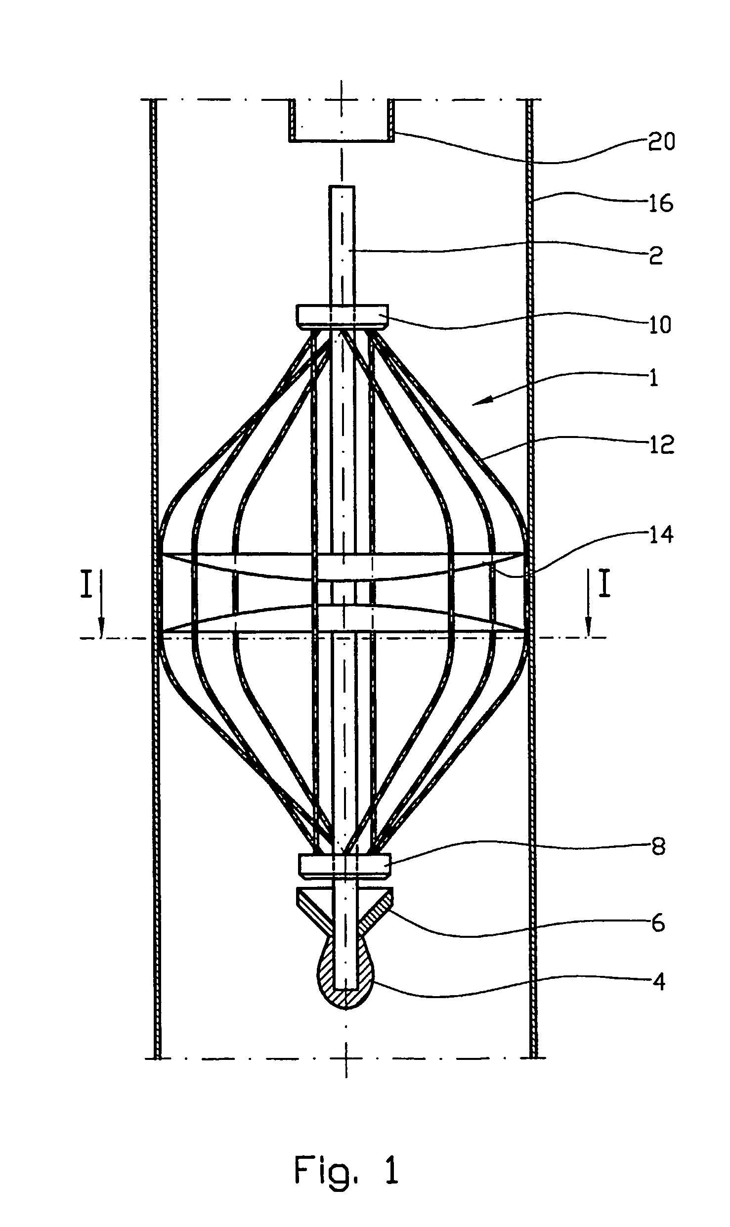 Liquid separation device