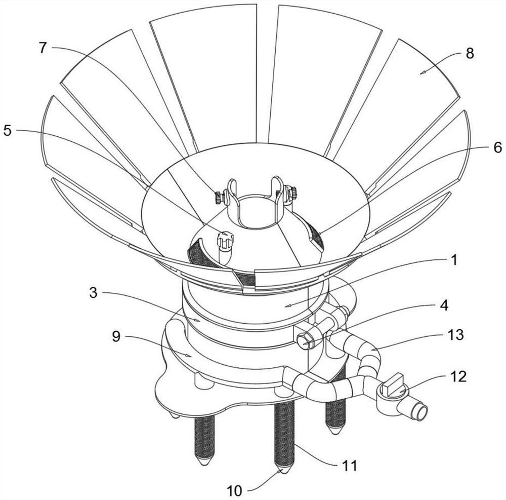 Fruit tree cultivation irrigation device