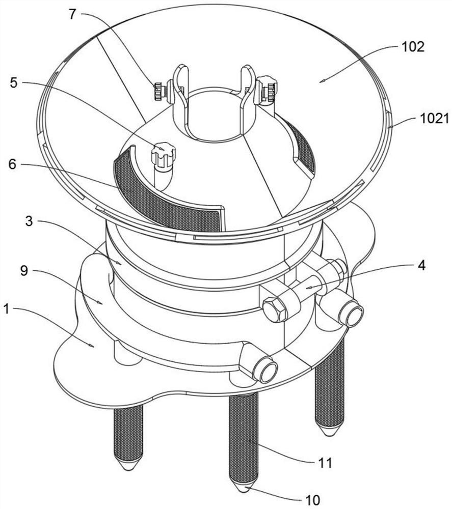 Fruit tree cultivation irrigation device