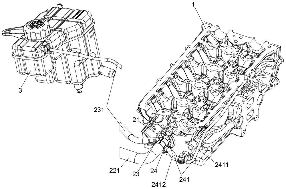 Integrated heating element