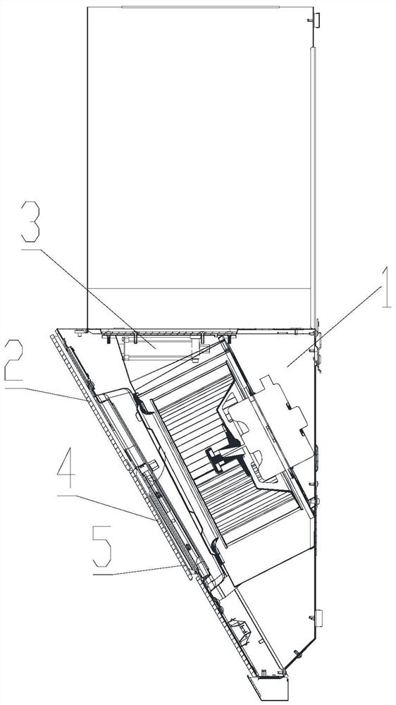 Side-suction range hood and control method thereof